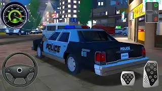 New Police Car Simulator 2026 - Night Crime City Culprit Catching Police | Android simulation Game