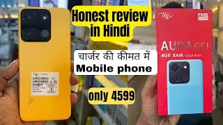 Itel Aura 05i Hindi Review || price only 4599 sasta stock android mobile 2024