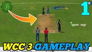 world cricket championship 3 (WCC3 ) Android & iOS Gameplay  - first look