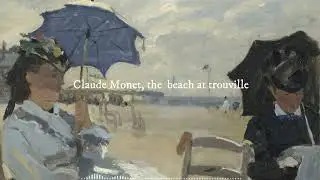 Bossa Nova, Claude Monet_The Beach at Trouville
