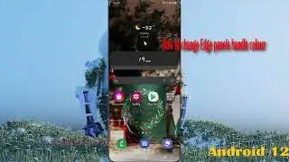 How to change Edge panels handle colour in Samsung Galaxy S21 Plus