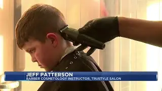 Madison College students offer free haircuts for basketball fans