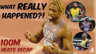 The 100M just got VERY OUT OF HAND?! || An HONEST Men's 100M Heats Worlds RECAP