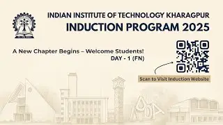 Induction Program 2025 (UG) IIT Kharagpur
