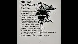 Call Me VADER : The album, out now
