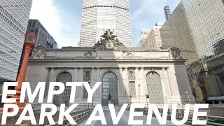 Empty Streets of New York | Park Avenue (Real Life I AM LEGEND)