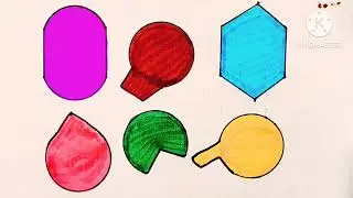 HOW TO GOOD DRAWING SIX SHAPOS PANTING ll EASY BEAUTIFUL COLORING STEP BY STEP SIX SHAPOS DRAWING 