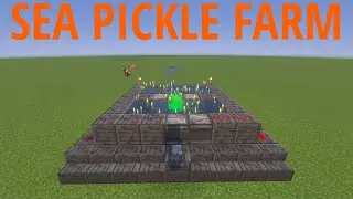 Minecraft Bedrock Edition sea pickle farm
