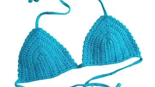 How to Crochet a Simple Bikini Top