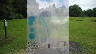 Crane Hill Disc Golf Course: Hole 01 B