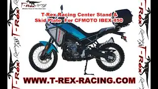 T-Rex Racing Center Stand & Skid Plate For CF Moto Ibex 450