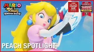 Mario + Rabbids Kingdom Battle: Peach Character Spotlight | Gameplay Trailer | Ubisoft [NA]