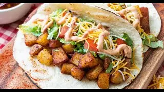 Spicy Potato Soft Tacos (Taco Bell Copycat) | plant.well