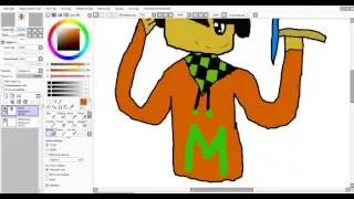 как пользоватся программой  PaintTool SAI (ПРОСТЕНЬКИЙ АРТ)