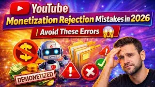 YouTube Monetization Rejection Mistakes in 2026 | Avoid These Errors 😱