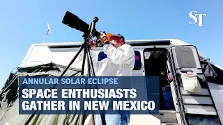 Space enthusiasts prepare for October 14 annular eclipse