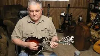 Mandolin 35 Curly Maple playing  At Calvary