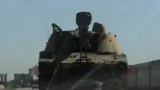 A TANK on the Highway!