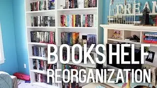 BOOKSHELF REORGANIZATION! | 2015