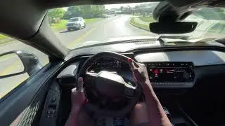 Тест-драйв Dodge Charger Daytona RT Blacktop Stage 1 2025 года (разгон, впечатления от вождения)