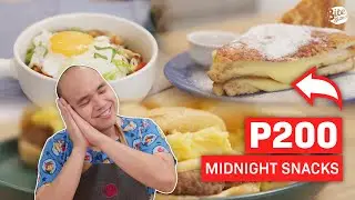 Midnight Snacks Under P200 | Sulit Meal Hacks