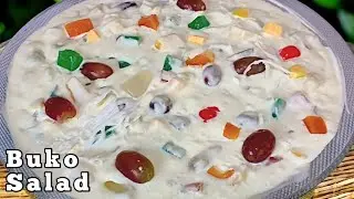 How to Make Creamy Buko Salad! Filipino Dessert Di nakakasawa!!