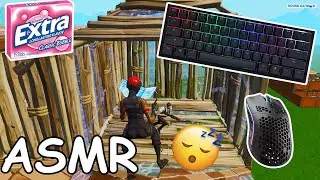 Asmr Fortnite Creative mode (Gum chewing + keyboard and mouse sounds)
