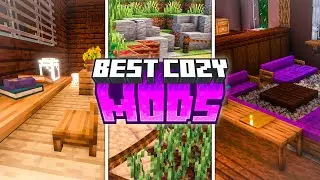 TOP 15 Cozy Mods You Need for Minecraft (1.20.1 / 1.21+) | Forge & Fabric