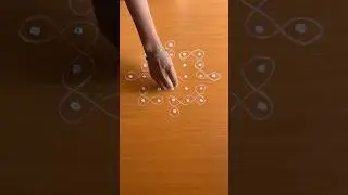 Easy Kolam |simple muggulu #kolangal #trending #muggulu #marghazikolam #kolam #marghazikolam #shorts