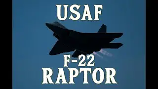 USAF F-22 Raptor Unleashes High-Speed Passes, Vertical Climbs & Tight Turns | Full Demo