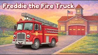 Freddie the Fire Truck 🚒 | Fire Truck Story for Toddlers | Kids Read Aloud 📖
