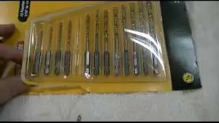 Harbor Freight - Warrior Titanium Nitride High Speed Steel Drill Bits Set Review