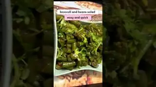 &ldquo;Crunchy Broccoli Beans Salad 🥗 | Fresh, tasty & perfect for weight loss#shorts