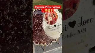 Resin Art | Varmala preservation | diy #resinart #shorts #shortsfeed