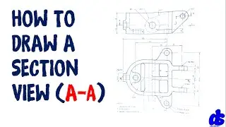How to draw Section View AA (Page 91)