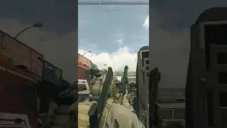 MW2 KNIFE CROSS MAP KILL #mw2 #callofduty