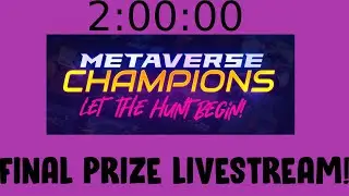 METAVERSE CHAMPIONS FINAL PRIZE LIVESTREAM! | Roblox