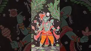 Brush strokes of the Divine: Indian Deity Art Unveiled #ArtReel #IncredibleIndia #art #artist #paint