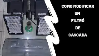 Cómo modificar filtro de cascada marca sunny 1000