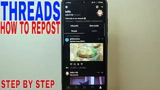 ✅  How To Repost On Threads 🔴