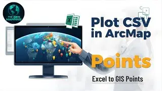 How to Plot CSV Data in ArcMap| Convert Excel to GIS Points