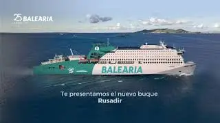 Cruise - ferry 'Rusadir' | Bale&agrave;ria