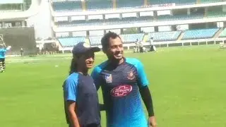 A young u-23 cricketer of India who is a big fan of Mushfiqur
