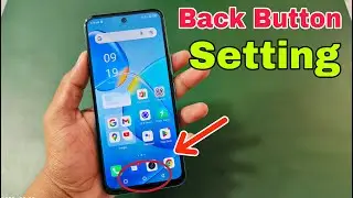 How to set back button in infinix hot 12 play | Infinix Hot 12 Play me back button kaise set karen |