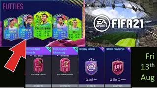 Fifa 21 - INSANE FUTTIES SQUAD 3 out!  FUTTIES Smalling & Aubameyang!