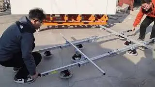 Raizi CarriX&trade; Large Format Tile Carry System Operation demonstration usage