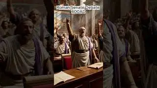 The Roman Senate NEVER Stopped Debating? 📜 #Shorts #whatif #dinosaur #animation  #romeneverfell