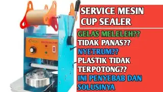 HOW TO OVERCOME MELTING GLASS CUP SEALER MACHINES!!! Various damages, causes and solutions