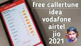 how to set free caller tune in idea voda airtel jio 2021