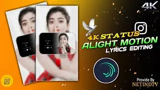 4k Trending Status editing (o meri hire) video editing tutorial - Netindtv